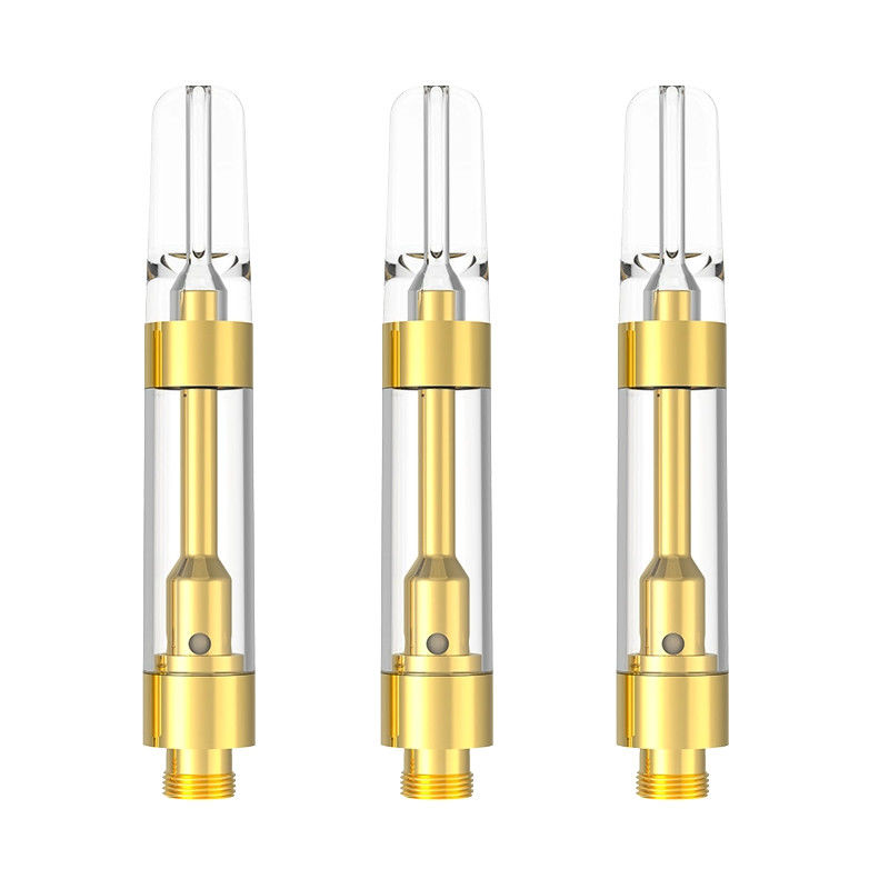 Al dettaglio 0,5 mL 0,8 mL 1,0 mL 510 ricaricabile Distillato Delta 8 9 THC Cartuccia Fabbrica Direttamente Con LOGO