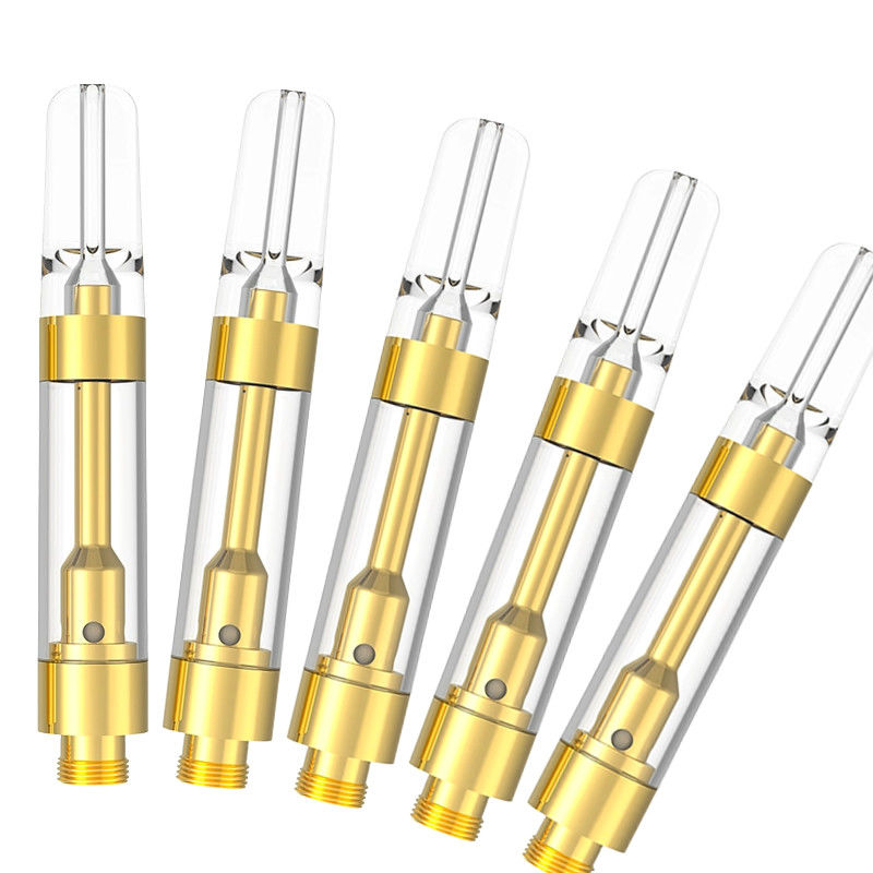 Al dettaglio 0,5 mL 0,8 mL 1,0 mL 510 ricaricabile Distillato Delta 8 9 THC Cartuccia Fabbrica Direttamente Con LOGO