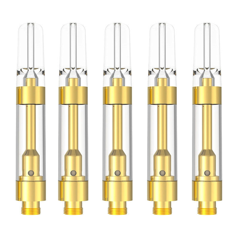 Al dettaglio 0,5 mL 0,8 mL 1,0 mL 510 ricaricabile Distillato Delta 8 9 THC Cartuccia Fabbrica Direttamente Con LOGO
