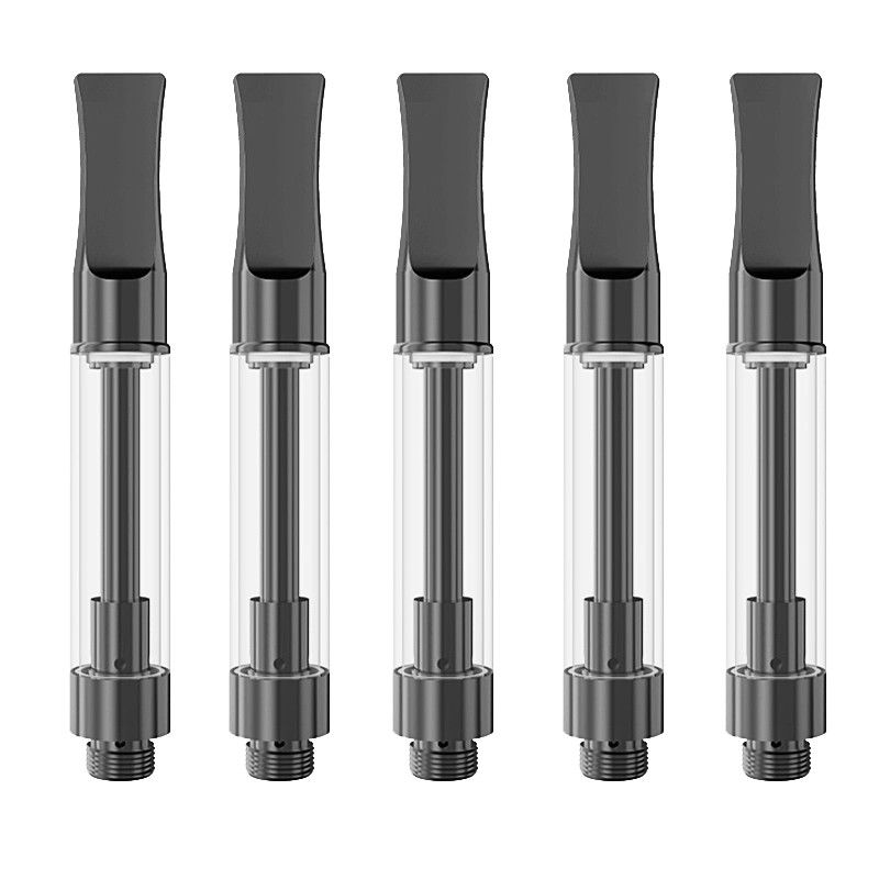 Delta vuoto 9 D8 D9 THC Live Resin Cartridge di delta 8 del nero 1.0mL