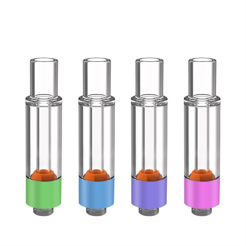 Cartuccia di vapore in vetro integrale da 0,5 ml 1 ml 2 ml con marca personalizzata