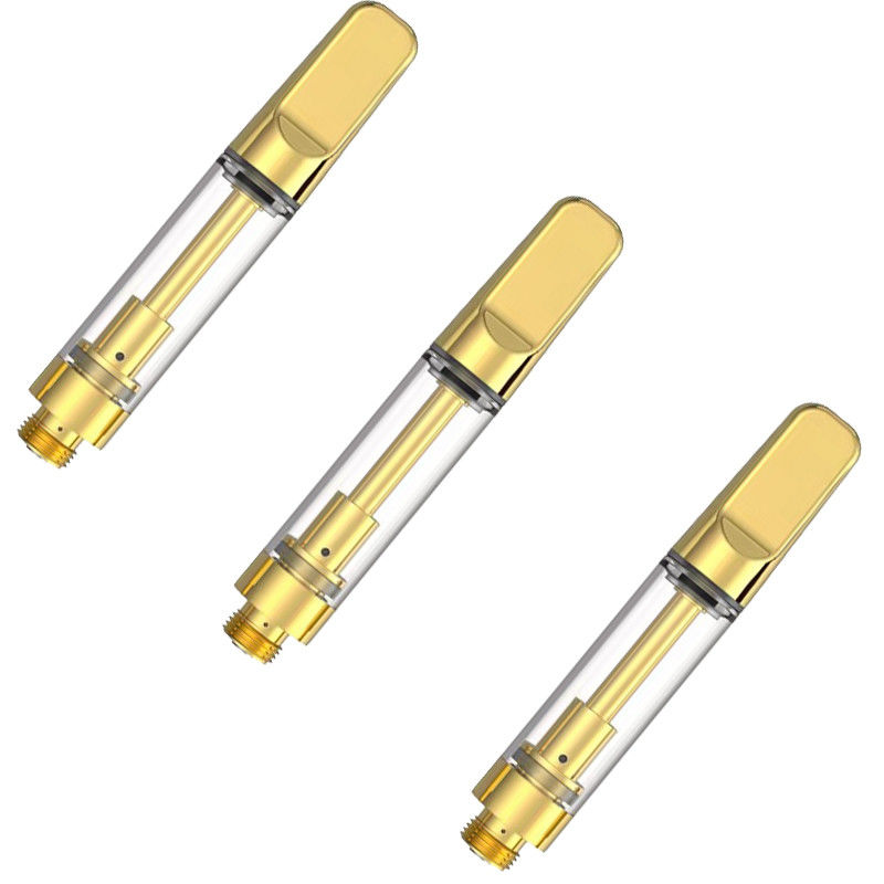 Cartuccia di vapore 500 mg 1000 mg 510 oro monouso Thco Delta 9 THC con logo personalizzato