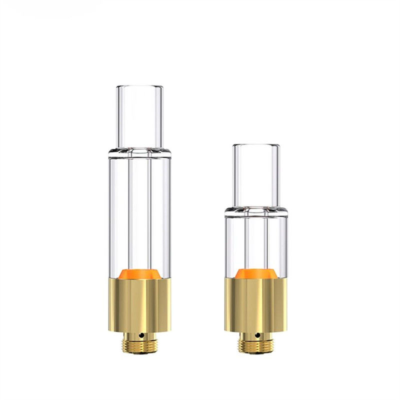 Cartuccia di vetro piena per CBD Thc Delta 8 9 10 olio di resina viva